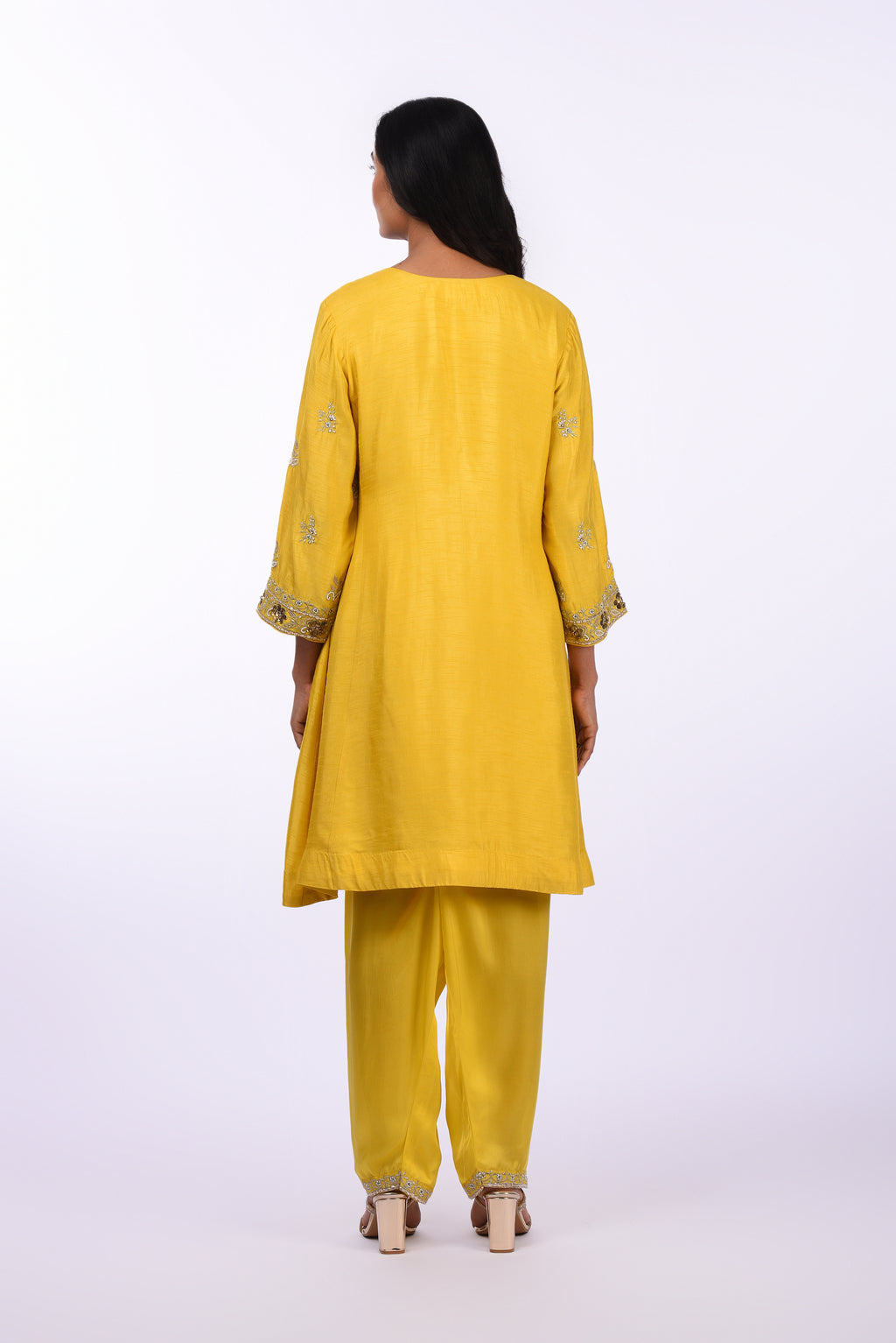 Yellow Short Co-ord Set