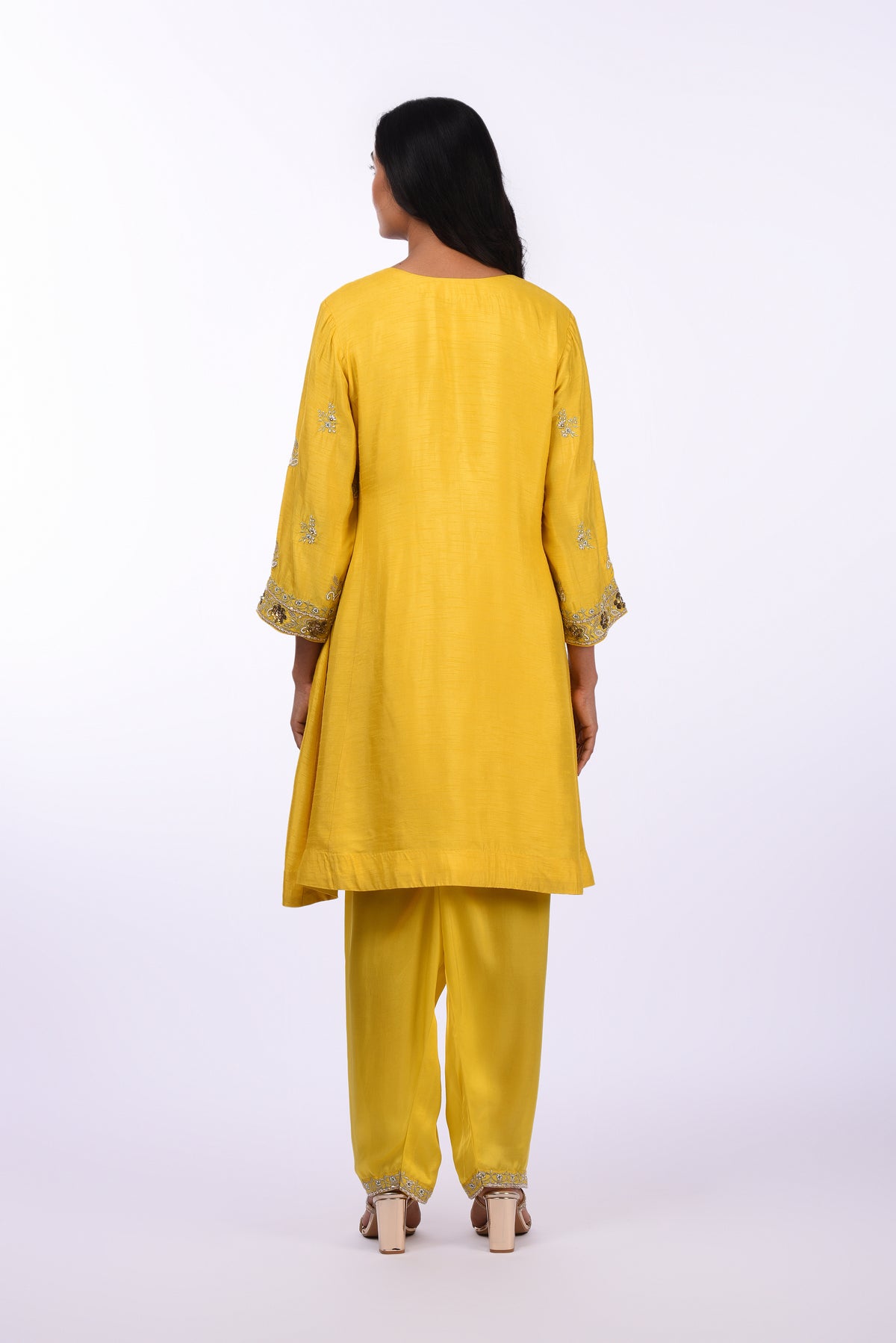 Yellow Short Co-ord Set